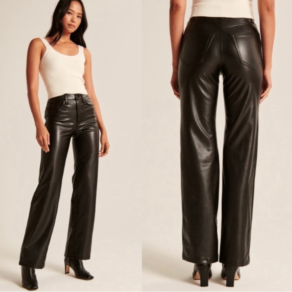 Abercrombie & Fitch The 90’s Straight Ultra High Rise
